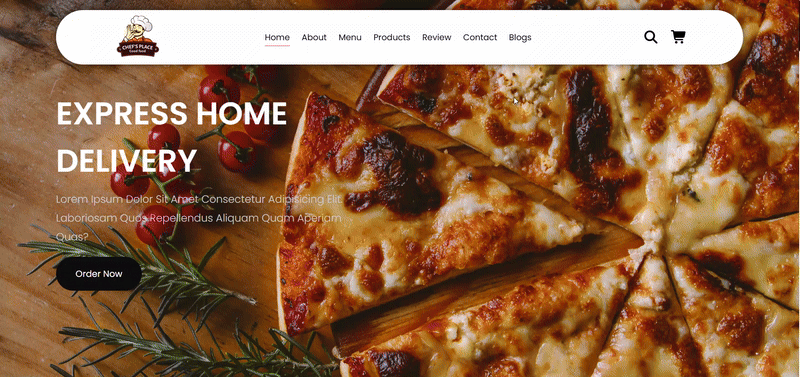 Restaurant Website