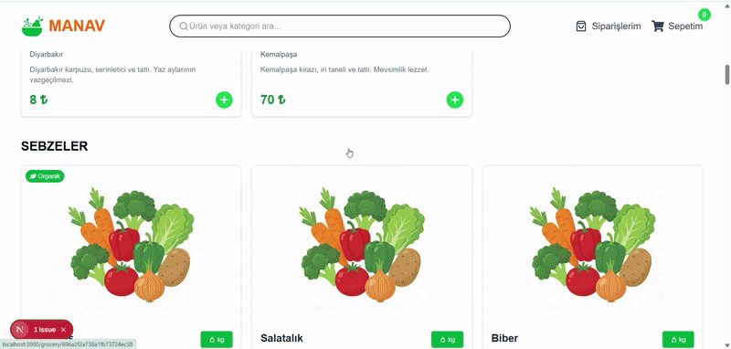 Manav E-Commerce
